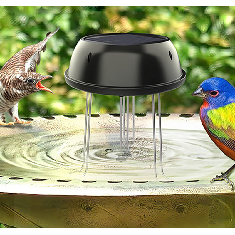 Arlmont & Co. Solar Water Wiggler Water Agitator For Bird Baths Water ...